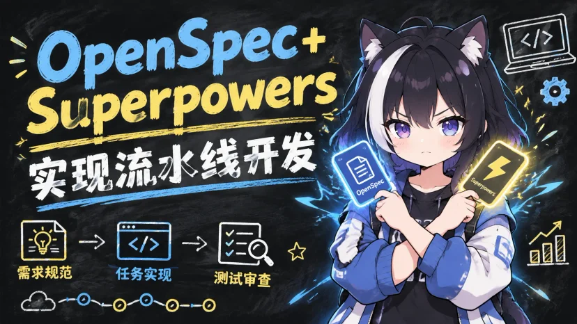 OpenSpec+Superpowers 实现流水线开发封面图